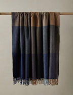 Bello Recycled Wool Throw | Soft, Durable Twill Weave