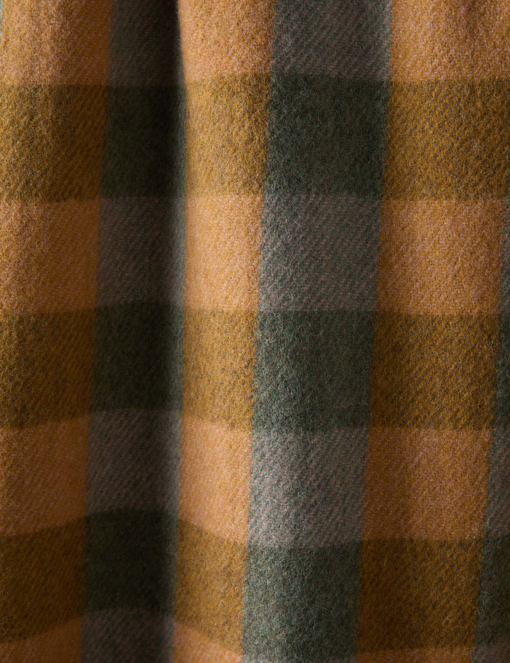 Bello Recycled Wool Throw | Soft, Durable Twill Weave