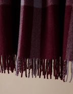 Bello Recycled Wool Throw | Soft, Durable Twill Weave