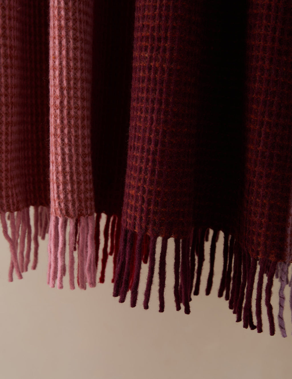 Bello Recycled Wool Throw | Soft, Durable Twill Weave