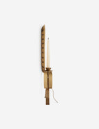 Bela Candle Sconce | Ribbon Design, Metal Construction