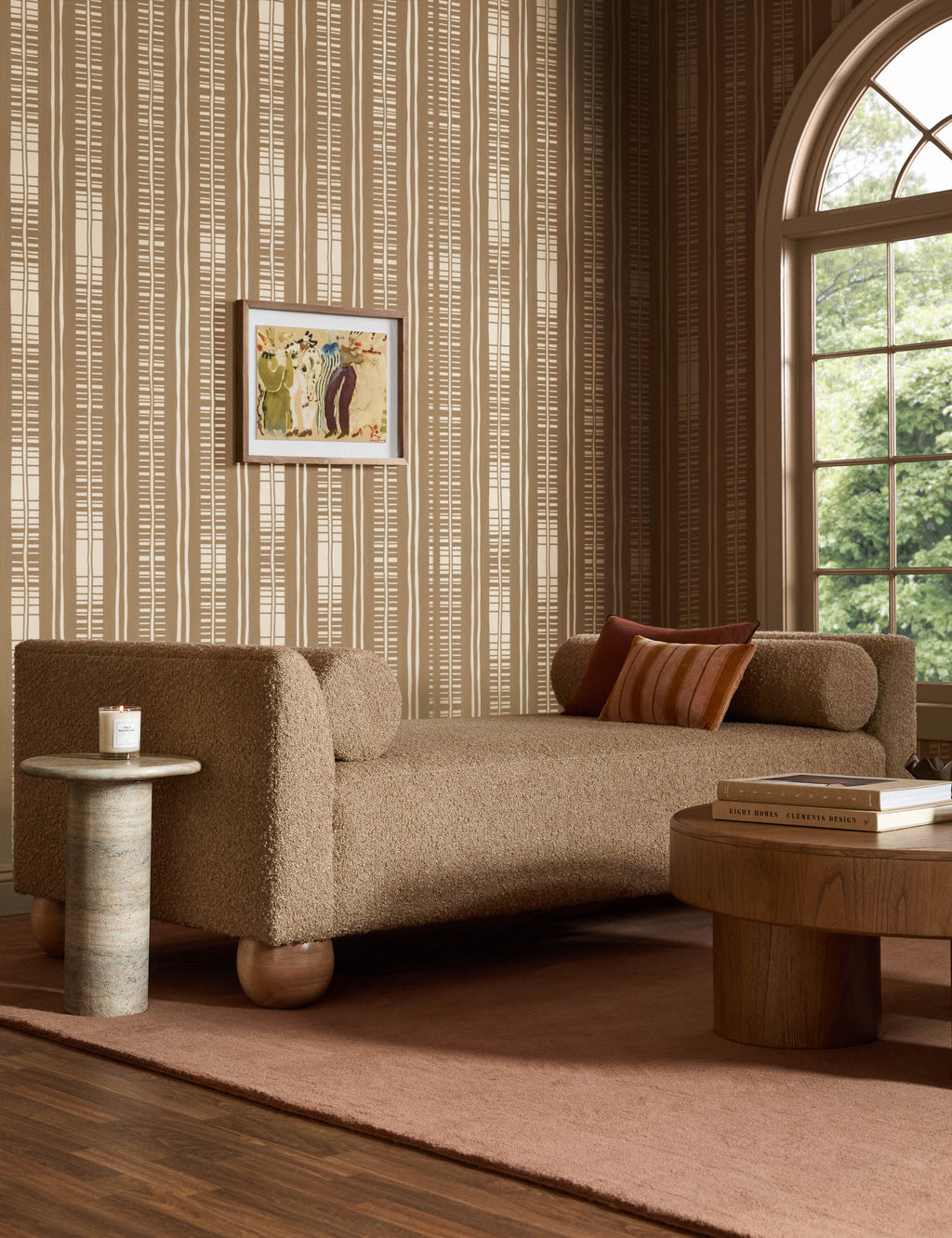 Carys Linen Pillow | Contrast Piping, Two-Tone Design