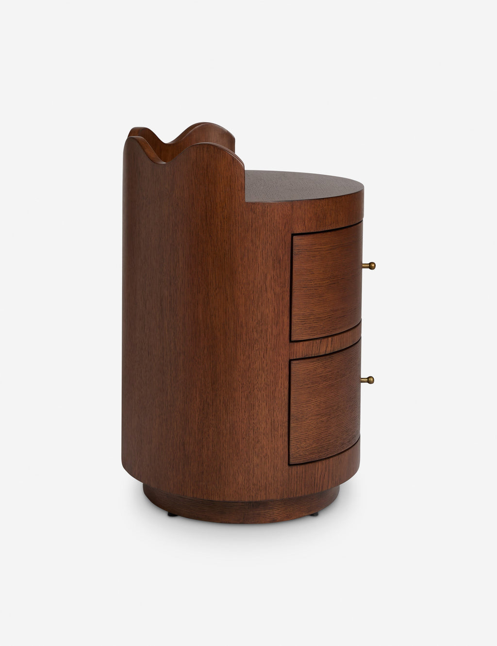 Bello Nightstand | Curved Drawer Fronts, Timeless Woodwork