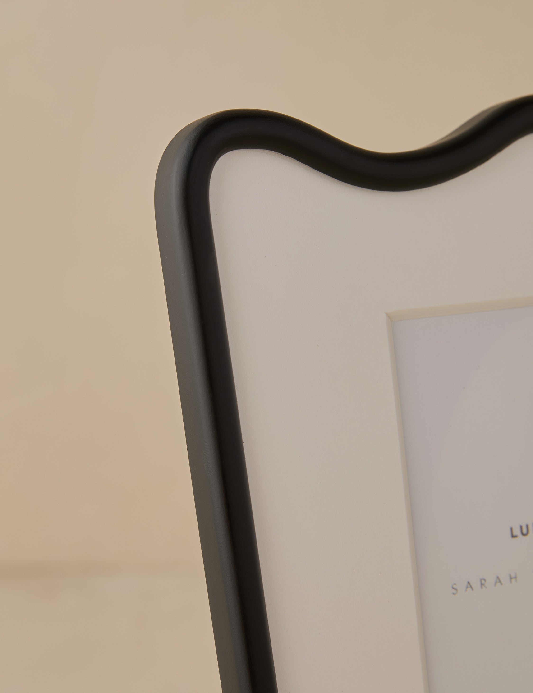 Rook Picture Frame | Chic Wavy Silhouette, Exclusive Design