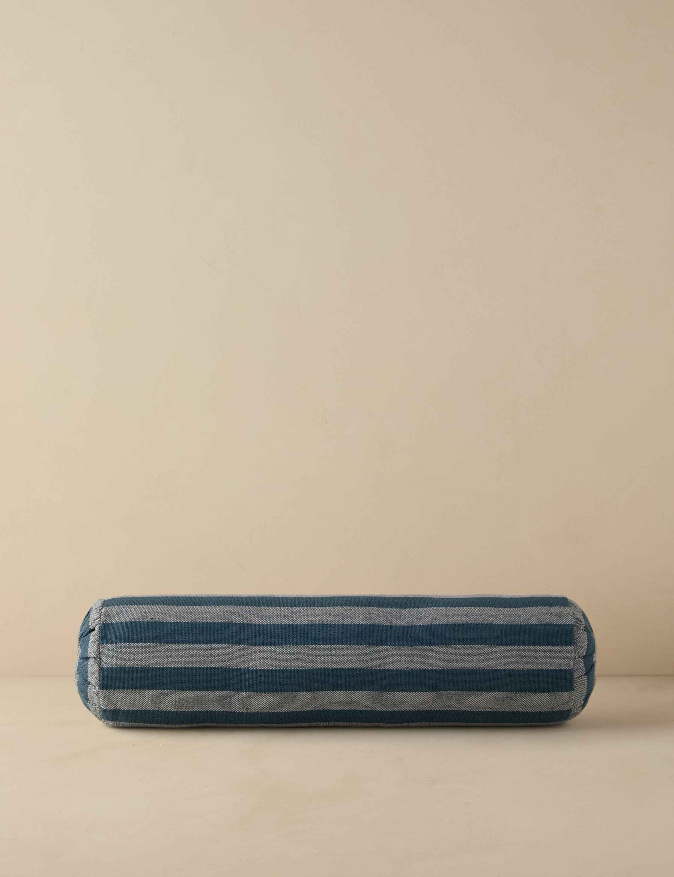 Rydell Bolster Pillow | Cylindrical Design, Chic Stripe