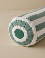 Rydell Bolster Pillow | Cylindrical Design, Chic Stripe