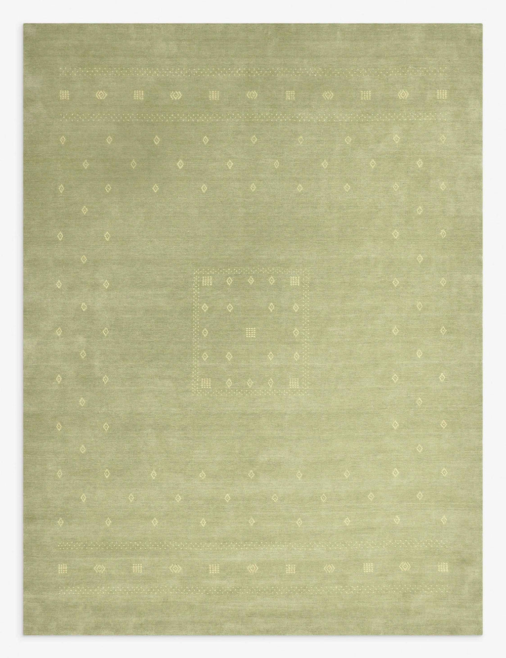 Cyrena Wool Rug | Hand-Loomed, Geometric Design