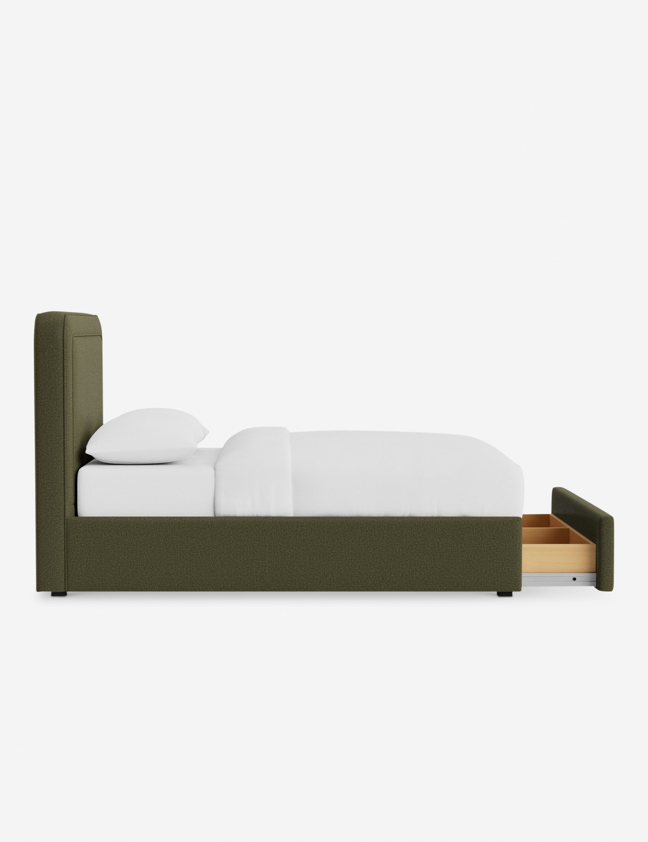 Sierra Storage Bed | Upholstered Frame, Built-In Storage