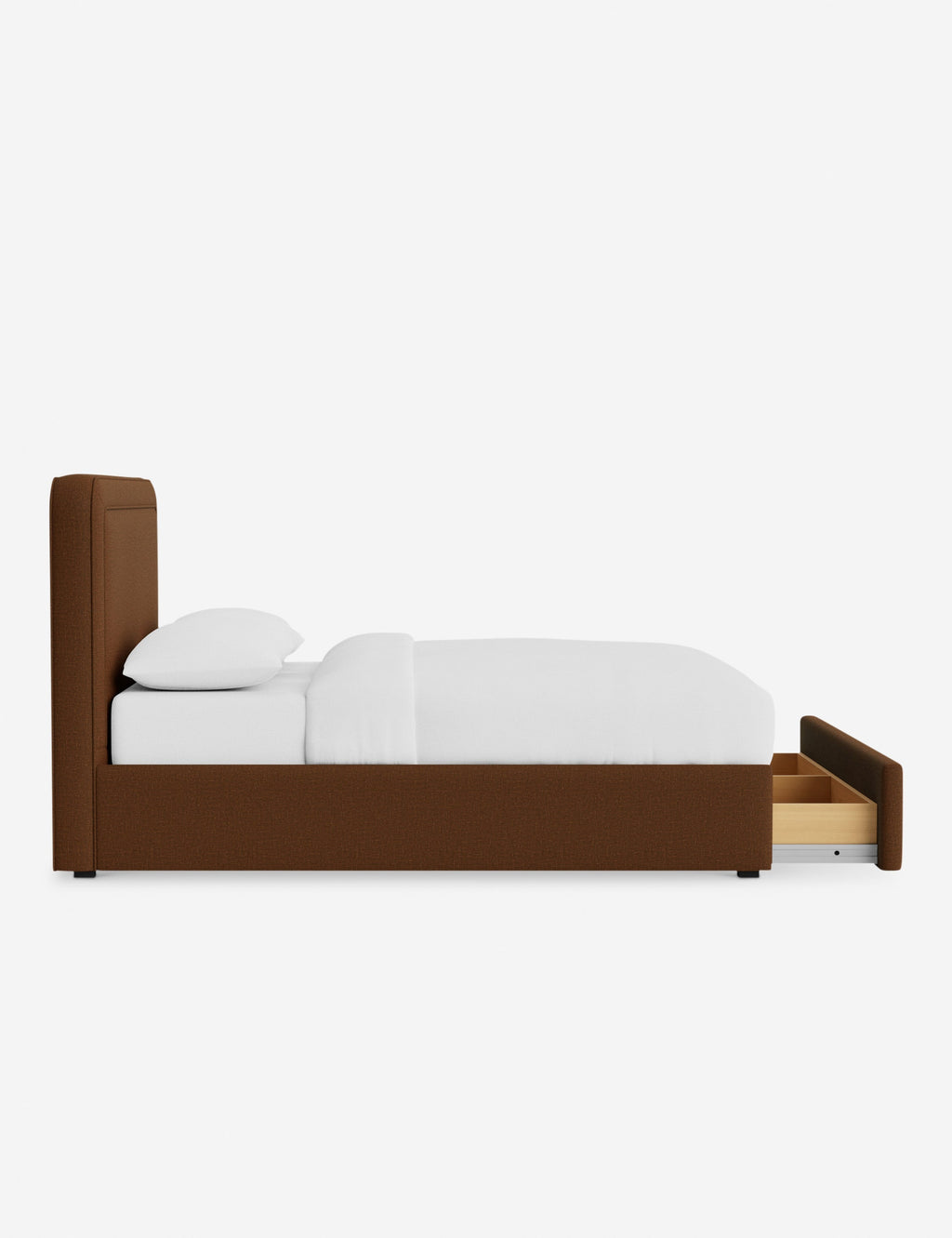 Sierra Storage Bed | Upholstered Frame, Built-In Storage