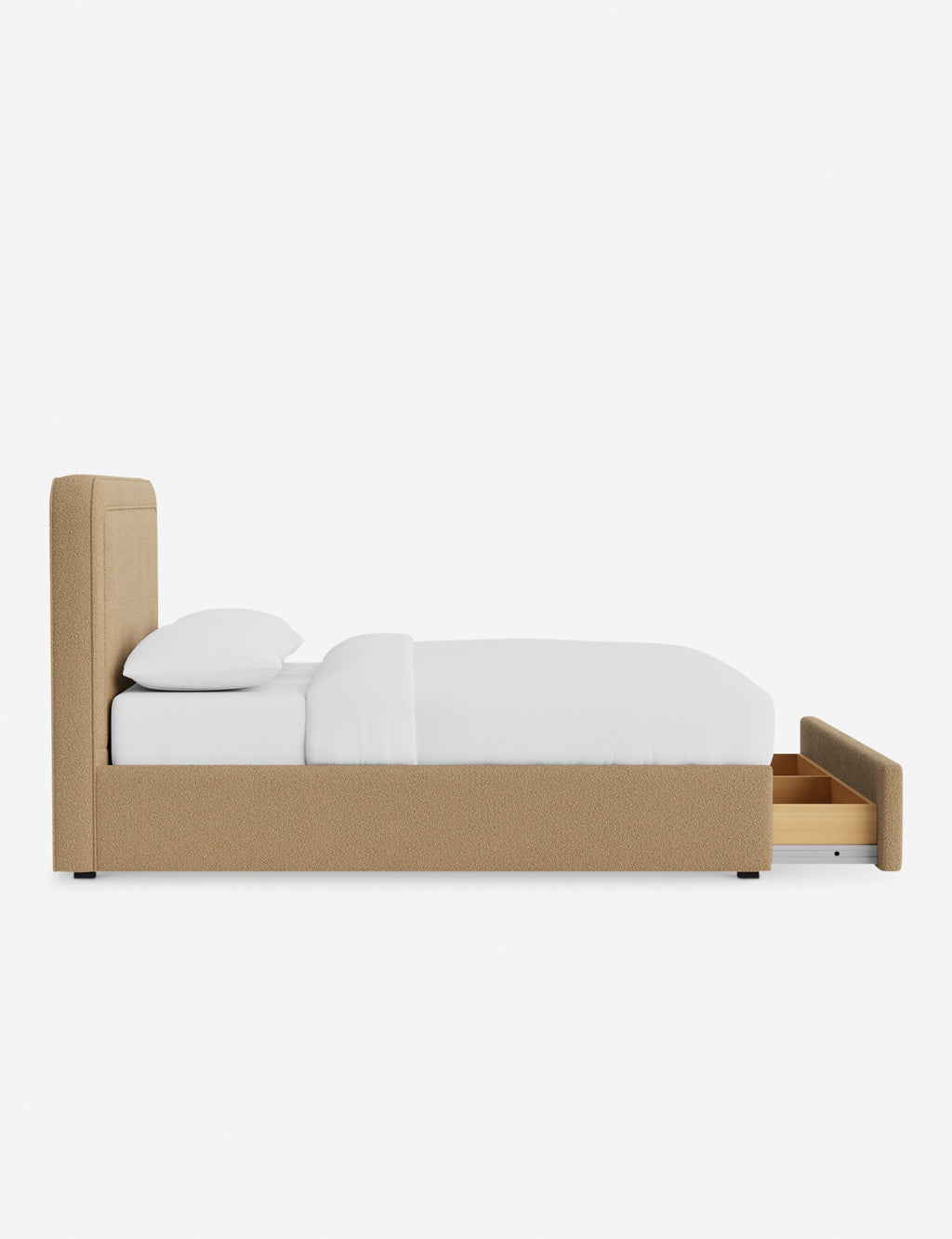 Sierra Storage Bed | Upholstered Frame, Built-In Storage
