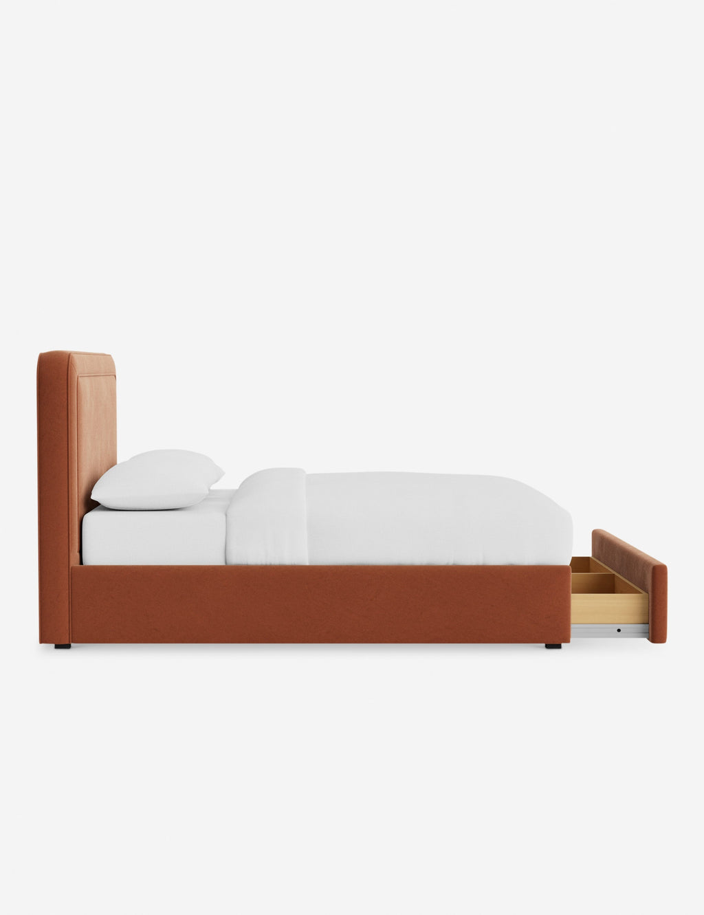 Sierra Storage Bed | Upholstered Frame, Built-In Storage