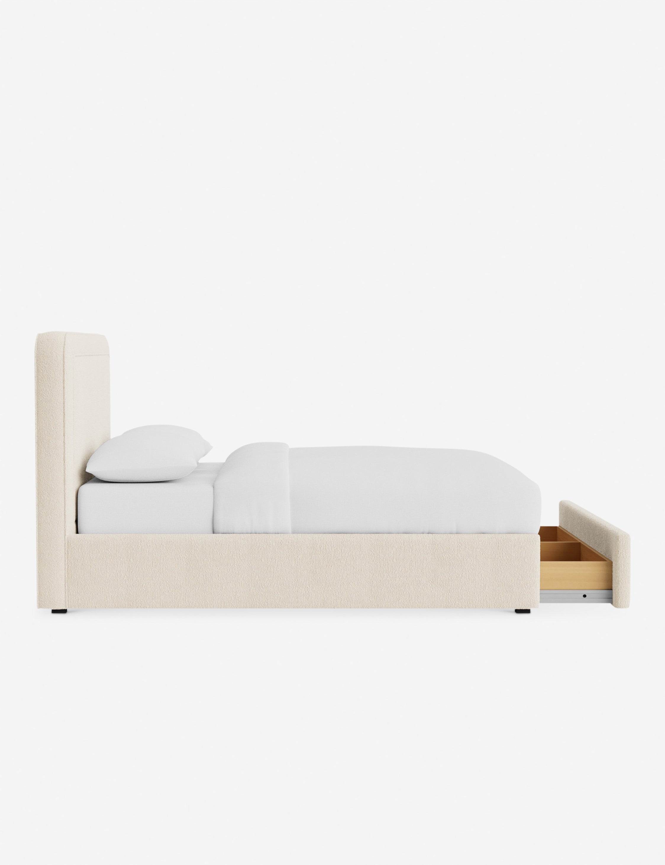 Sierra Storage Bed | Upholstered Frame, Built-In Storage