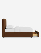 Sierra Storage Bed | Upholstered Frame, Built-In Storage