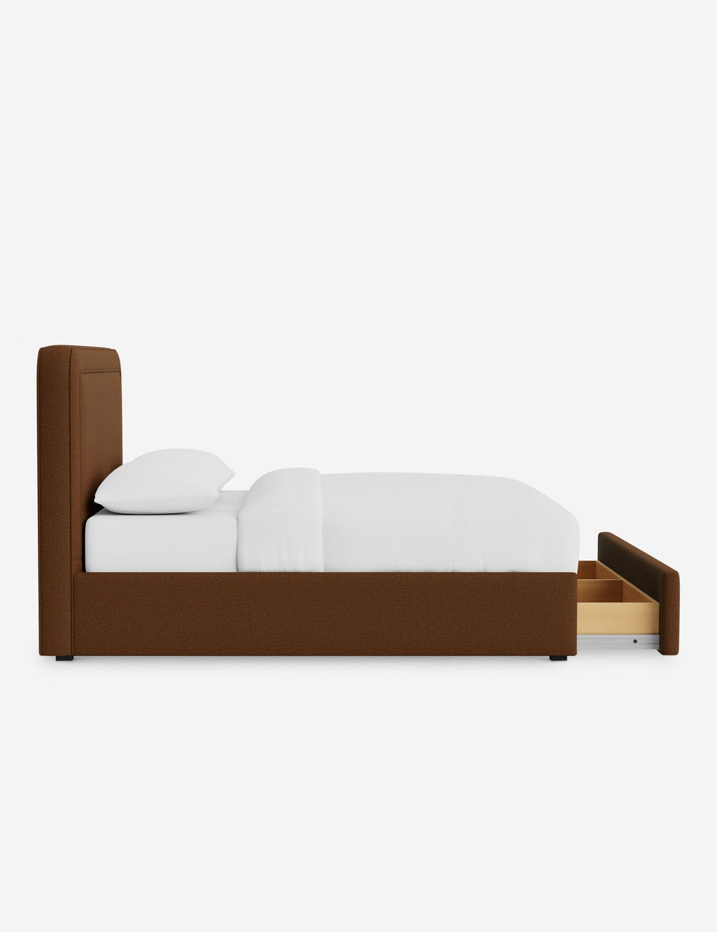 Sierra Storage Bed | Upholstered Frame, Built-In Storage