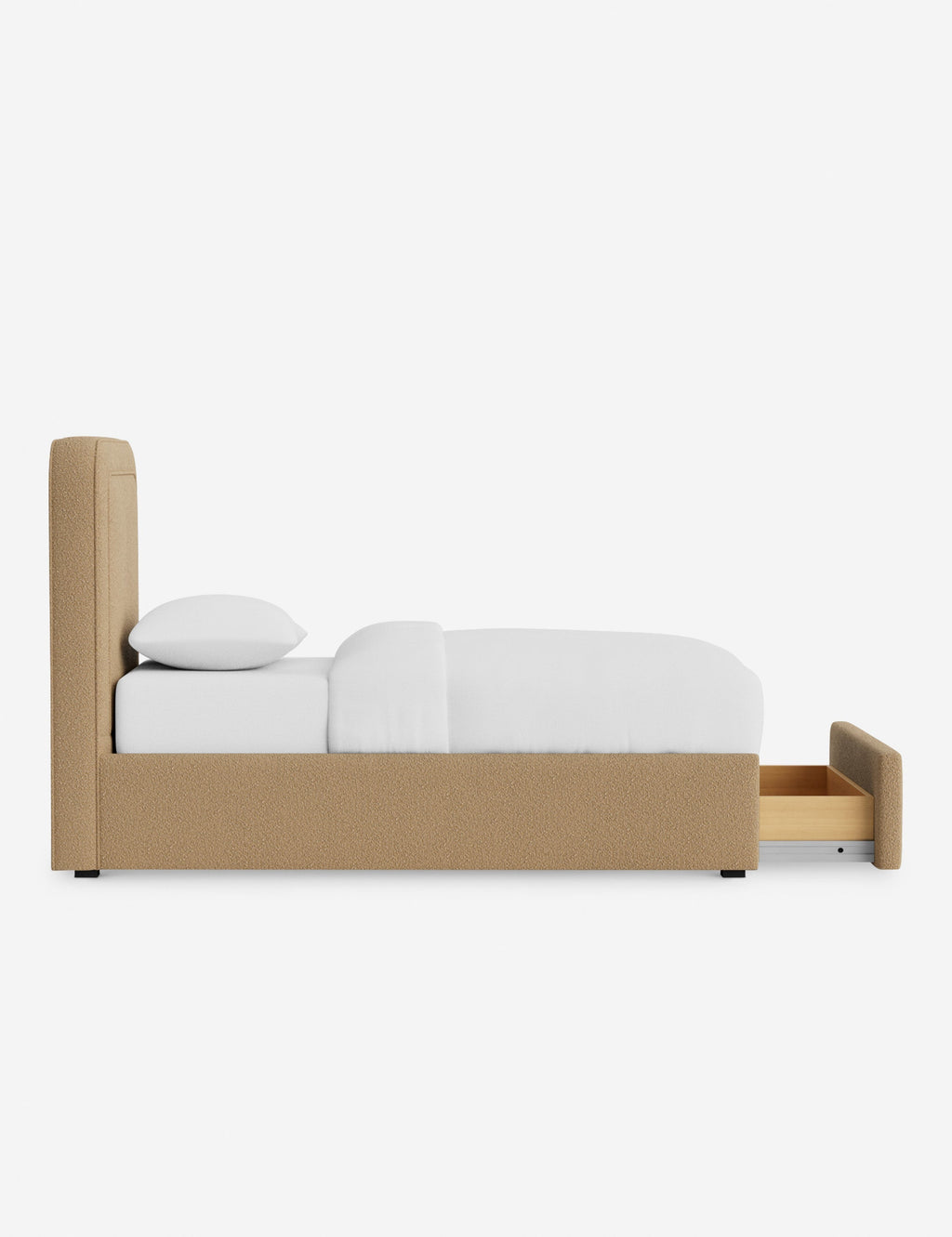 Sierra Storage Bed | Upholstered Frame, Built-In Storage