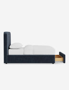 Sierra Storage Bed | Upholstered Frame, Built-In Storage