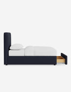 Sierra Storage Bed | Upholstered Frame, Built-In Storage