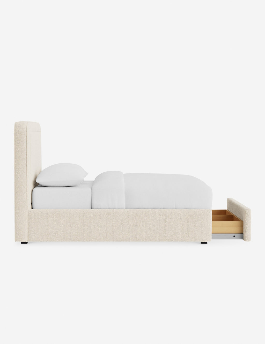 Sierra Storage Bed | Upholstered Frame, Built-In Storage