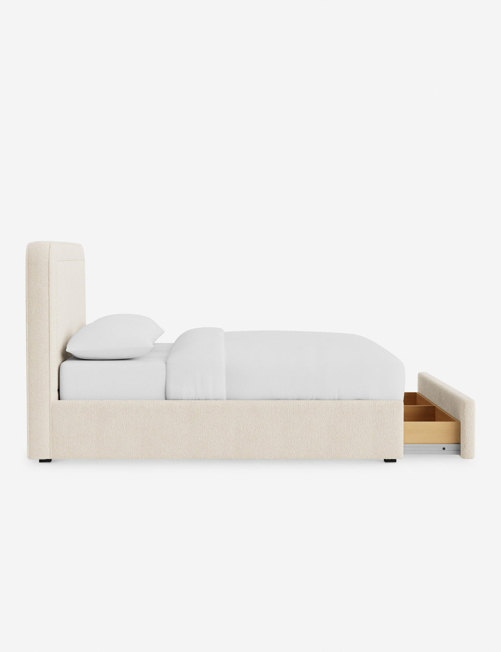 Sierra Storage Bed | Upholstered Frame, Built-In Storage