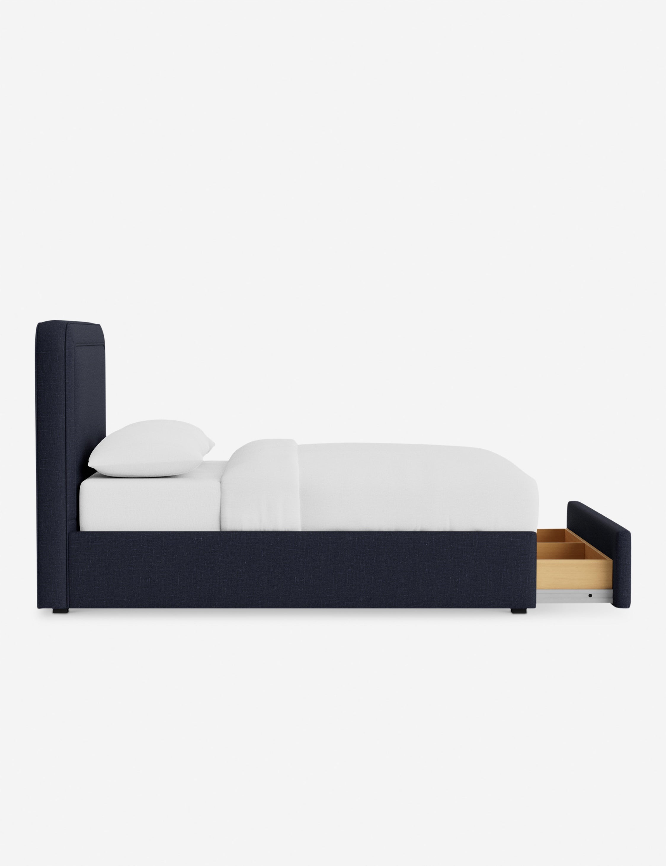 Sierra Storage Bed | Upholstered Frame, Built-In Storage