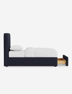 Sierra Storage Bed | Upholstered Frame, Built-In Storage