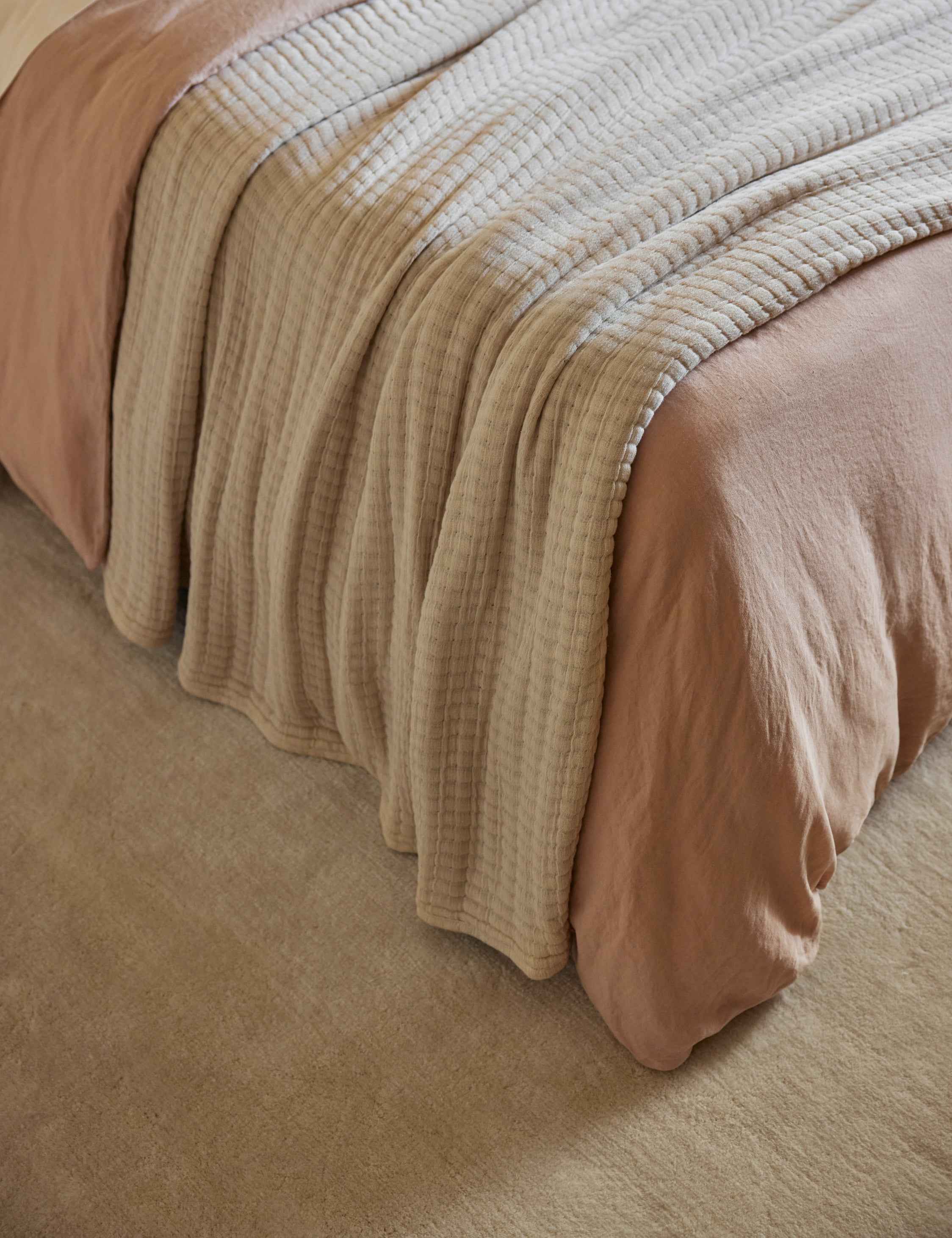 Bristol Cotton Quilt | Lightweight, Machine Washable