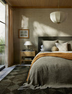Haven Handmade Jute Rug | Handwoven Grid Design by Jake Arnold