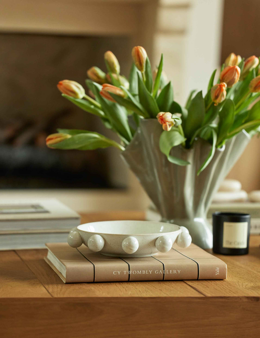 Bela Stoneware Bowl | Unique Silhouette, Speckled Glaze