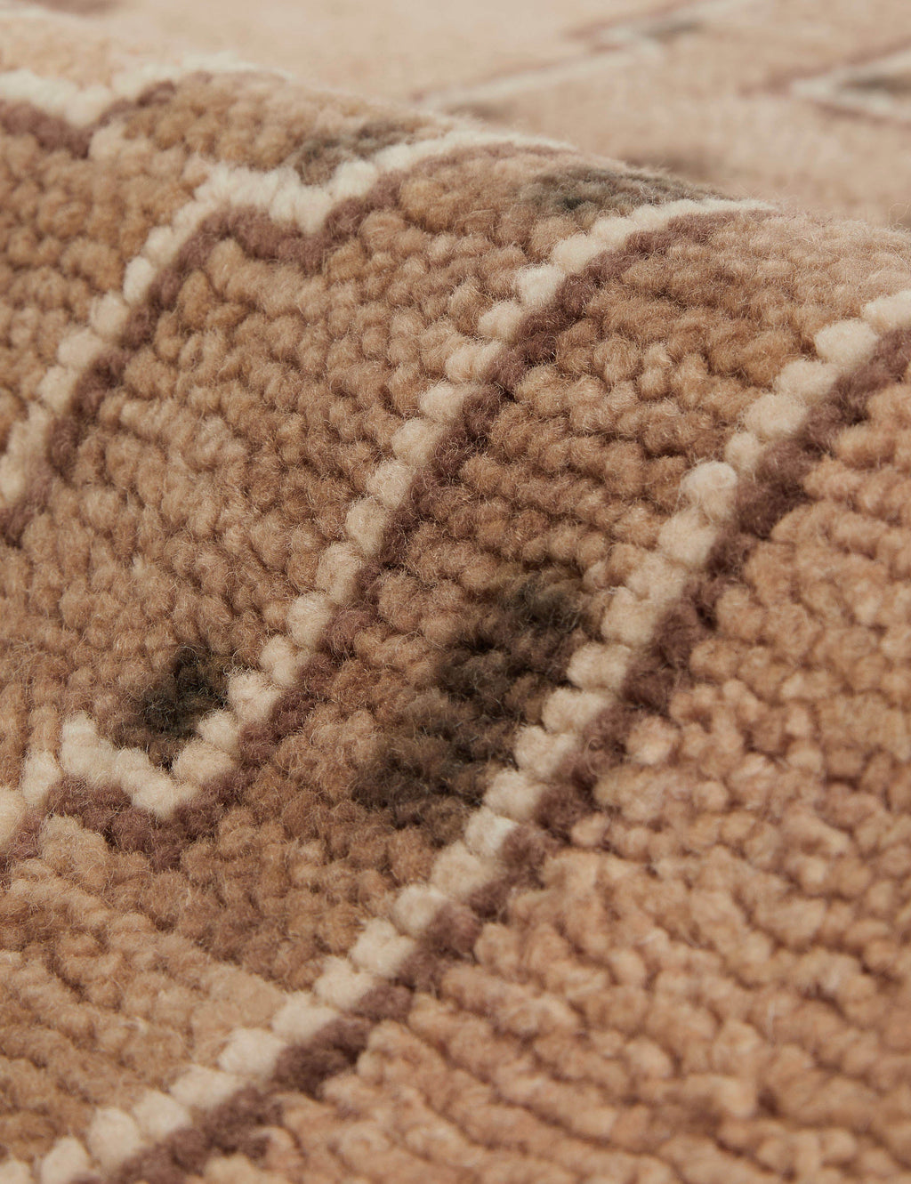 Saffron Wool Rug | Hand-Knotted, Geometric Design
