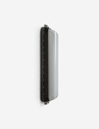 Savita Sconce | Glass Shade in Wavy Metal Trim