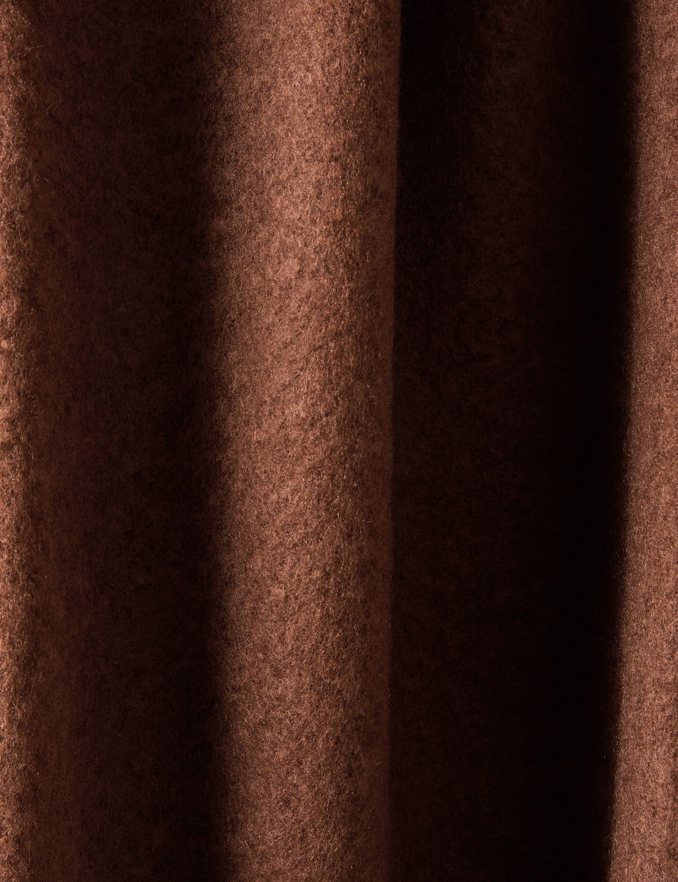 Sable Throw Blanket | Faux Mohair, Soft Tassels