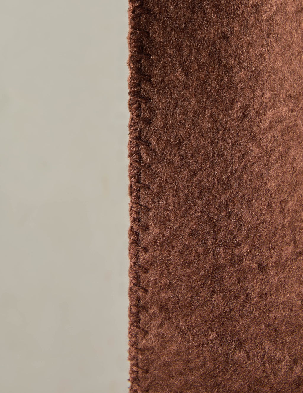 Sable Throw Blanket | Faux Mohair, Soft Tassels