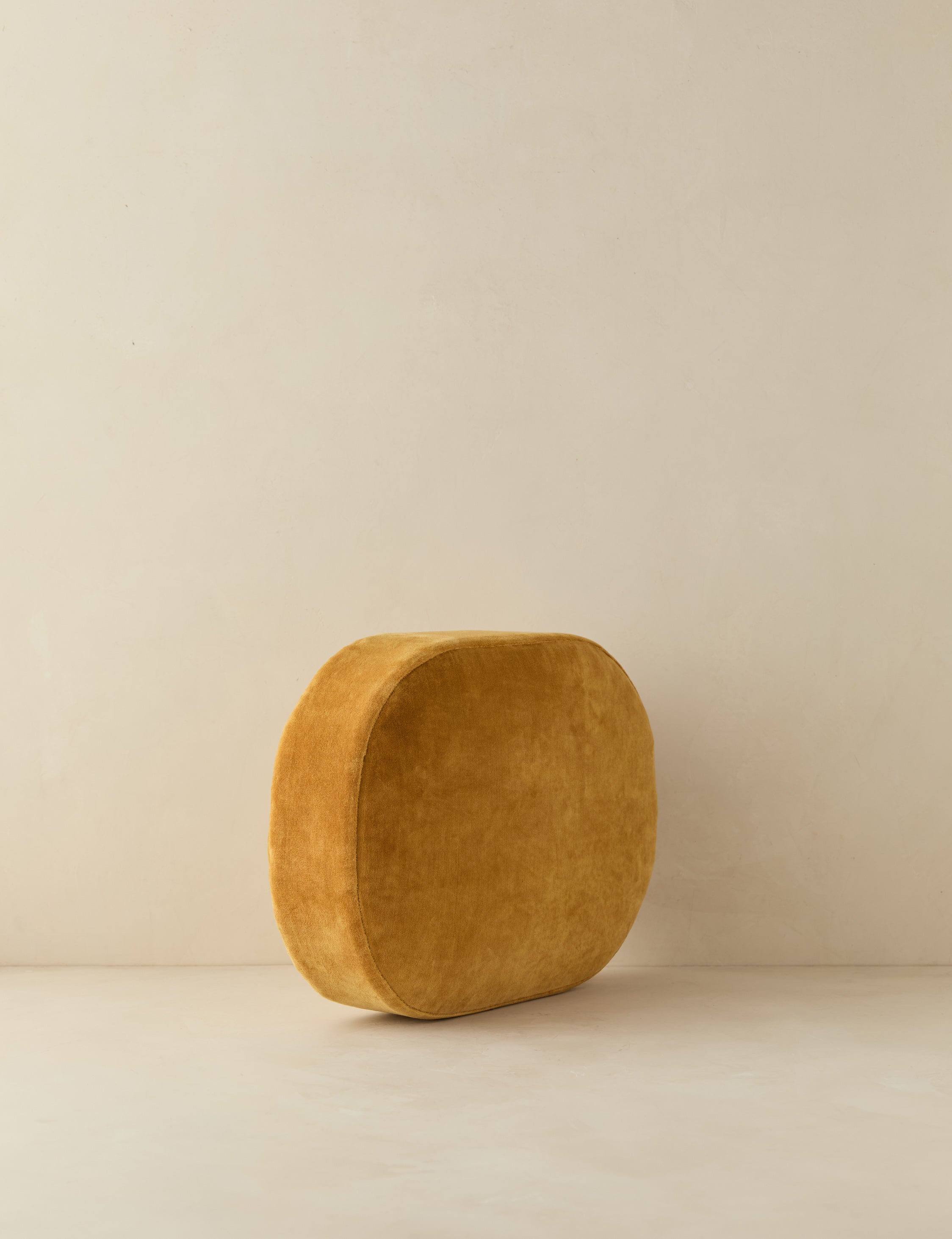 Solara Velvet Pillow | Plush Texture, Rounded Silhouette