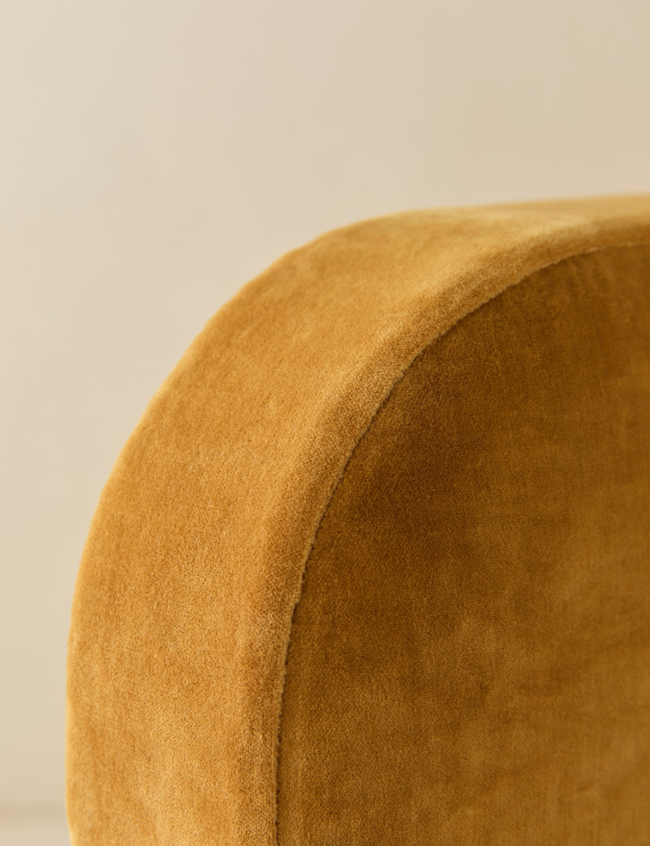 Solara Velvet Pillow | Plush Texture, Rounded Silhouette