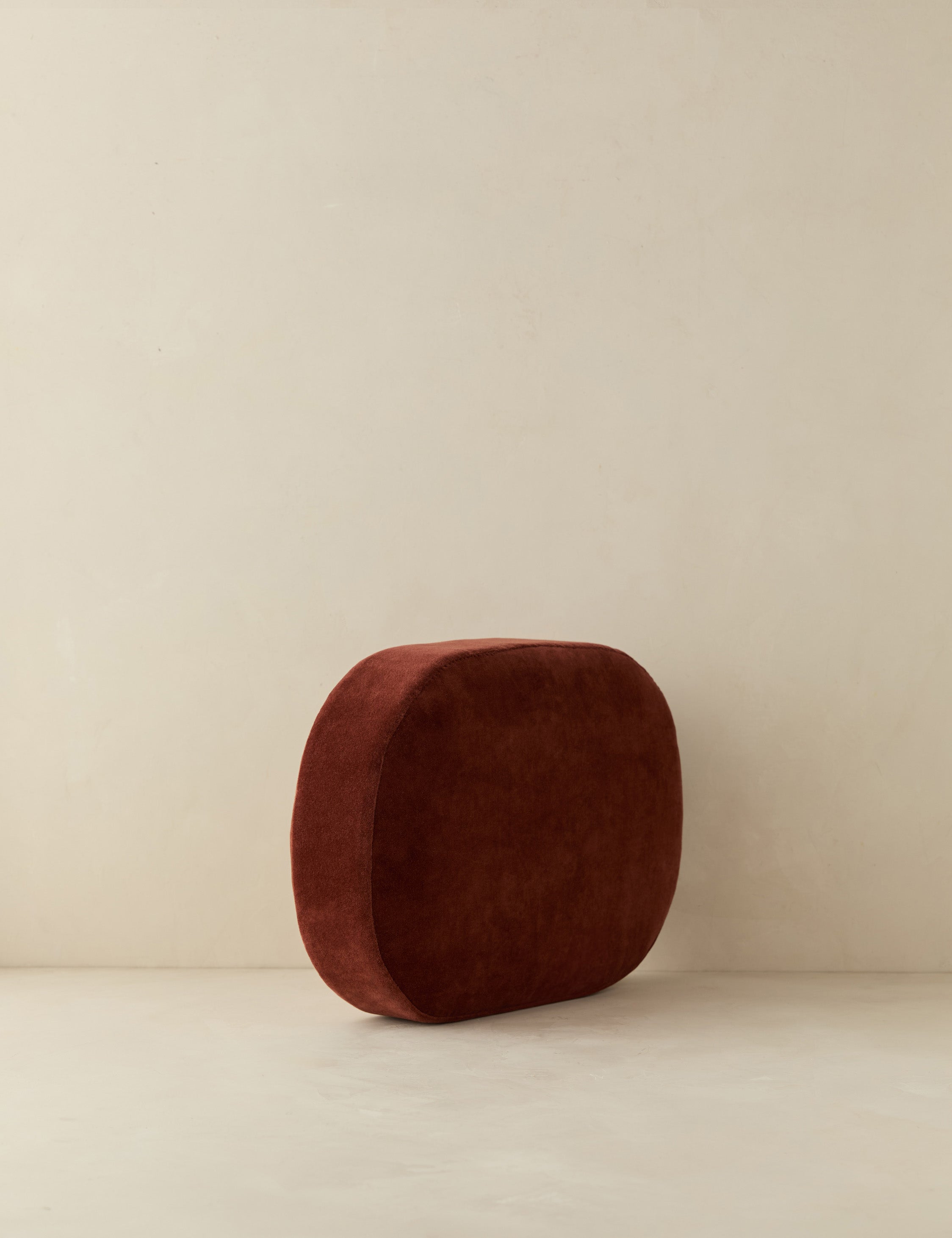 Solara Velvet Pillow | Plush Texture, Rounded Silhouette