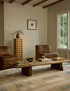 Sora Handwoven Rug | Wool-Blend, Geometric Motif