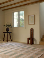 Sora Handwoven Rug | Wool-Blend, Geometric Motif