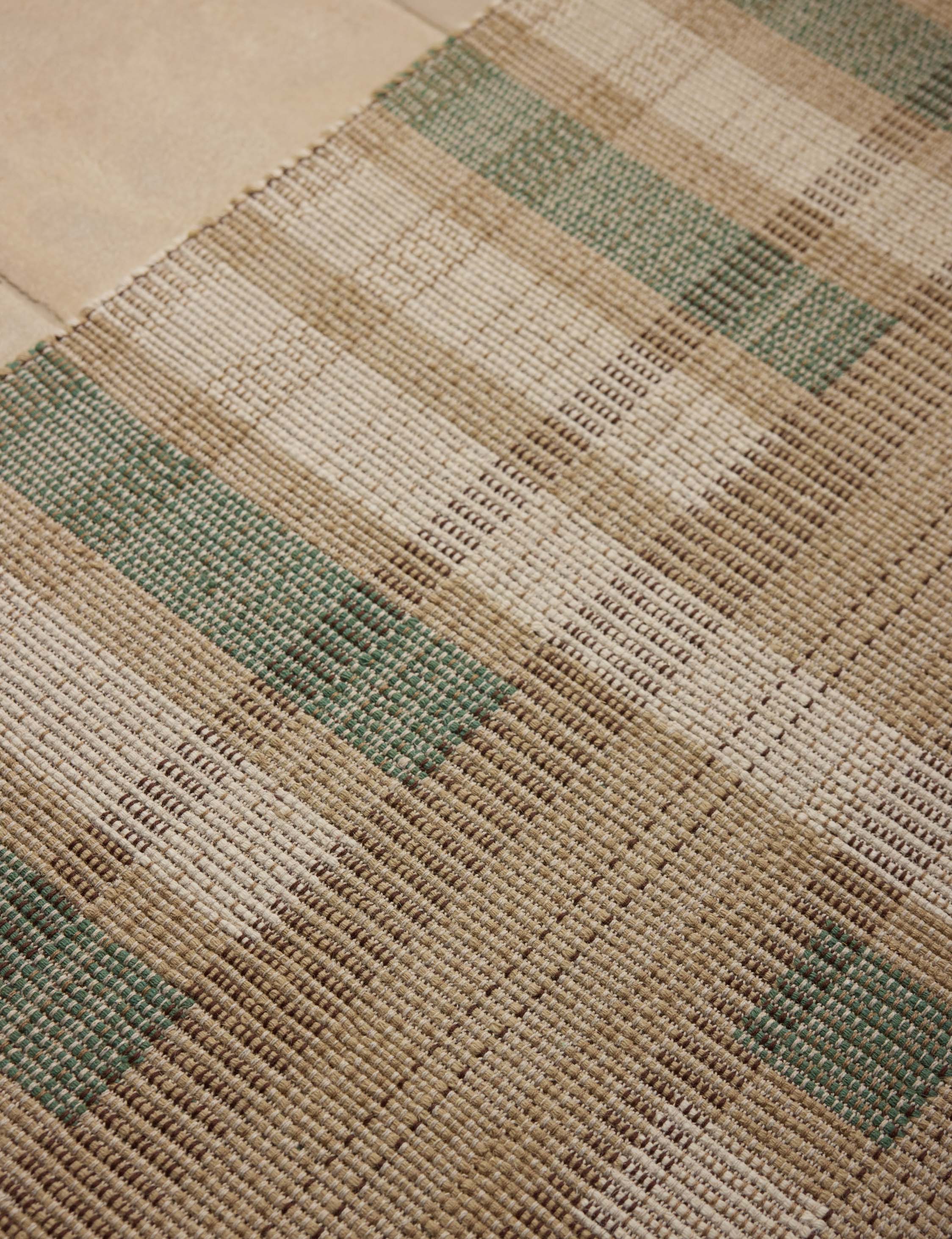 Sora Handwoven Rug | Wool-Blend, Geometric Motif