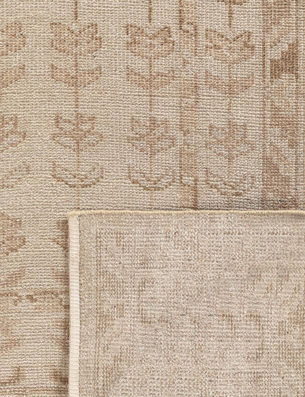 Bela Hand-Knotted Rug | Sardinian Wool, Floral Motif
