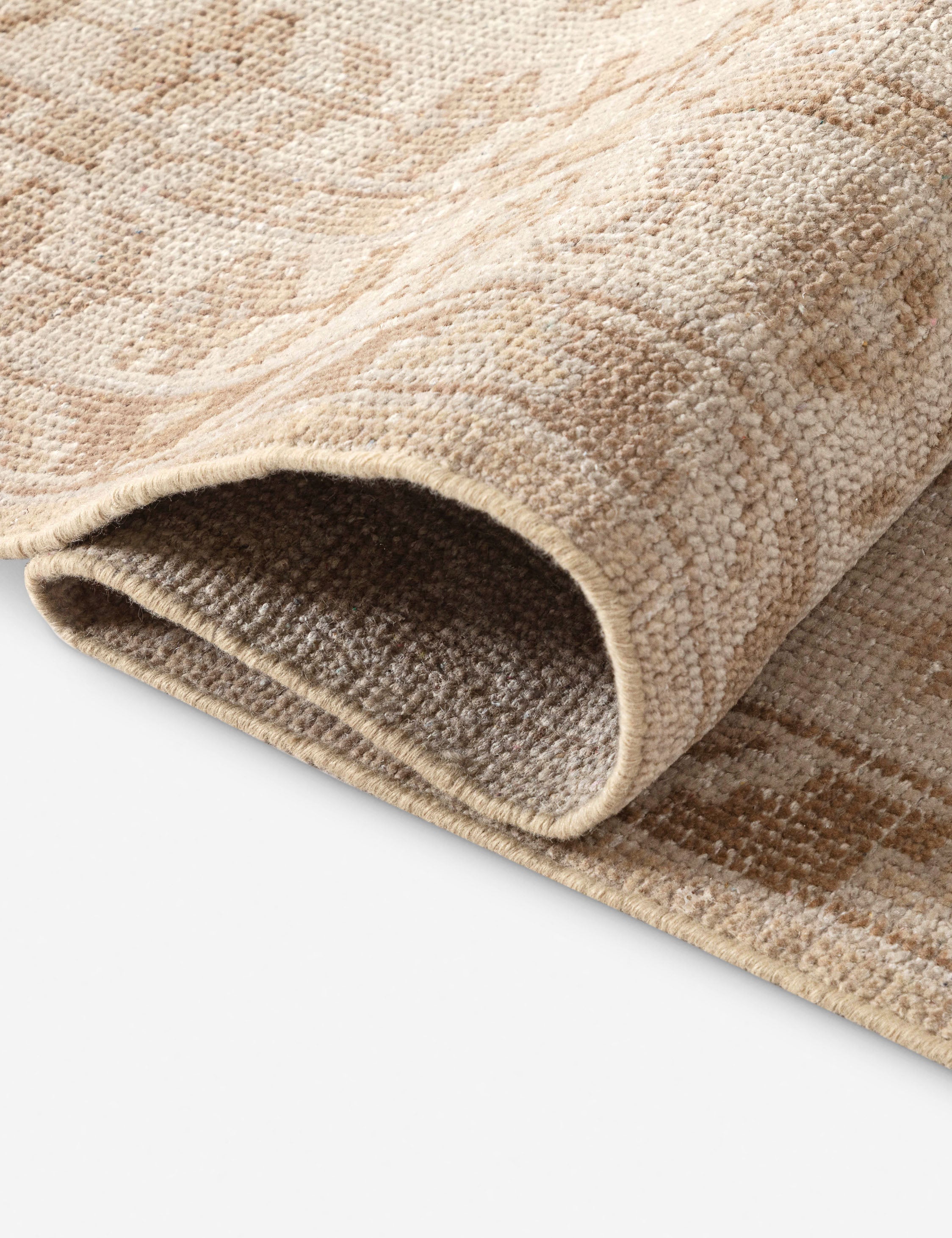 Bela Hand-Knotted Rug | Sardinian Wool, Floral Motif