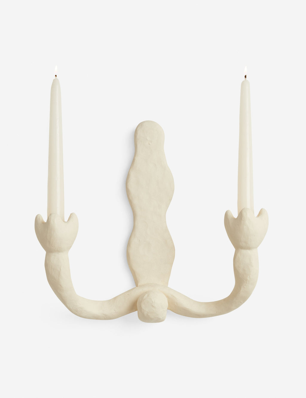 Tuli Candle Sconce | Double-Arm Wall-Mounted Design