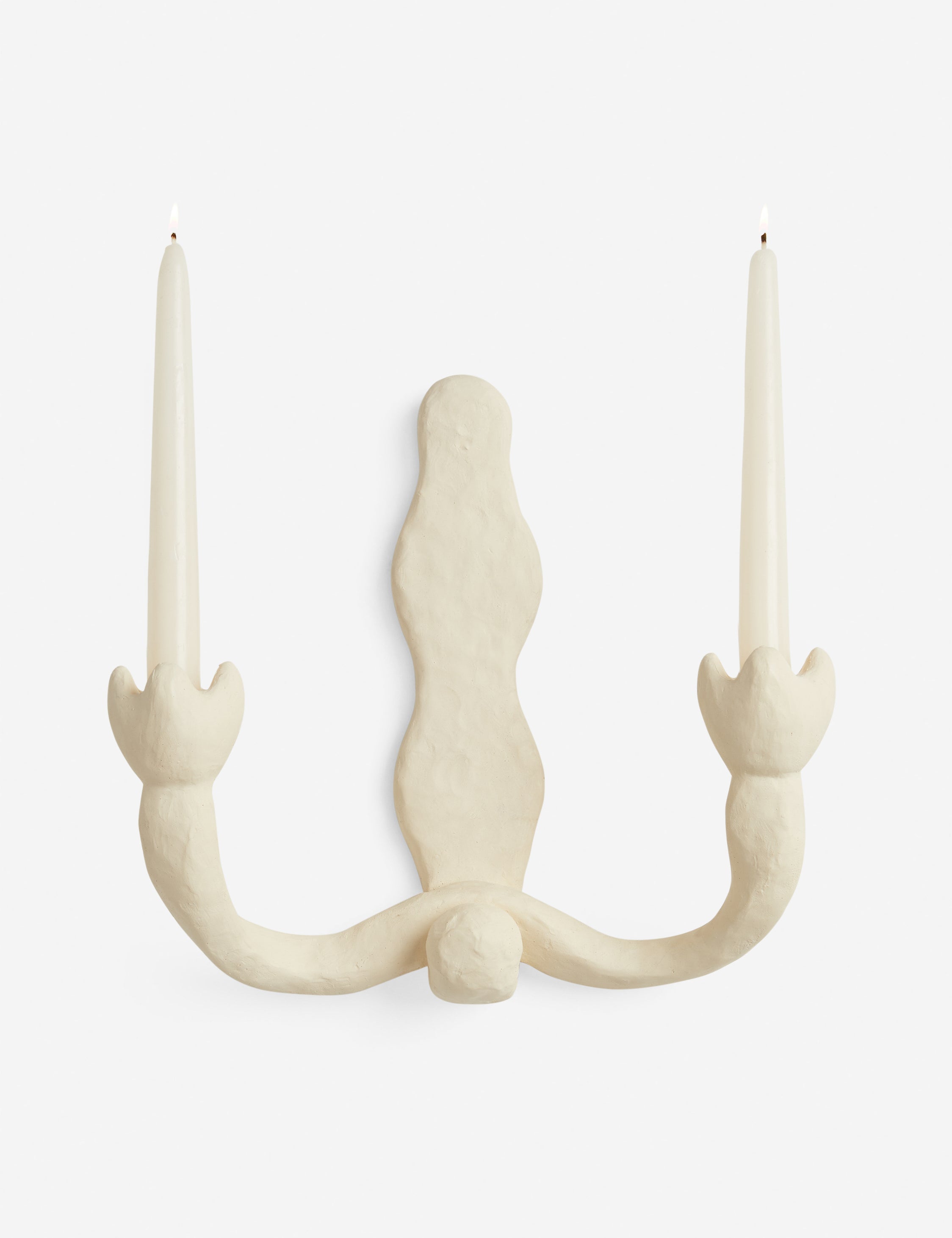 Tuli Candle Sconce | Double-Arm Wall-Mounted Design