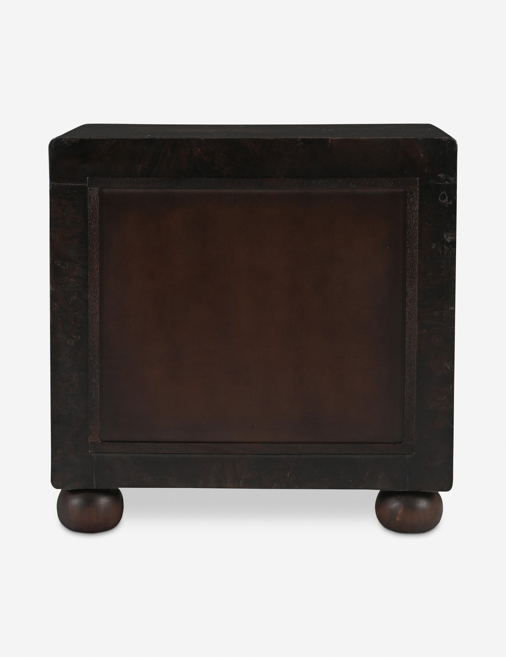 Briar Nightstand | Burl and Brass, Two Spacious Drawers