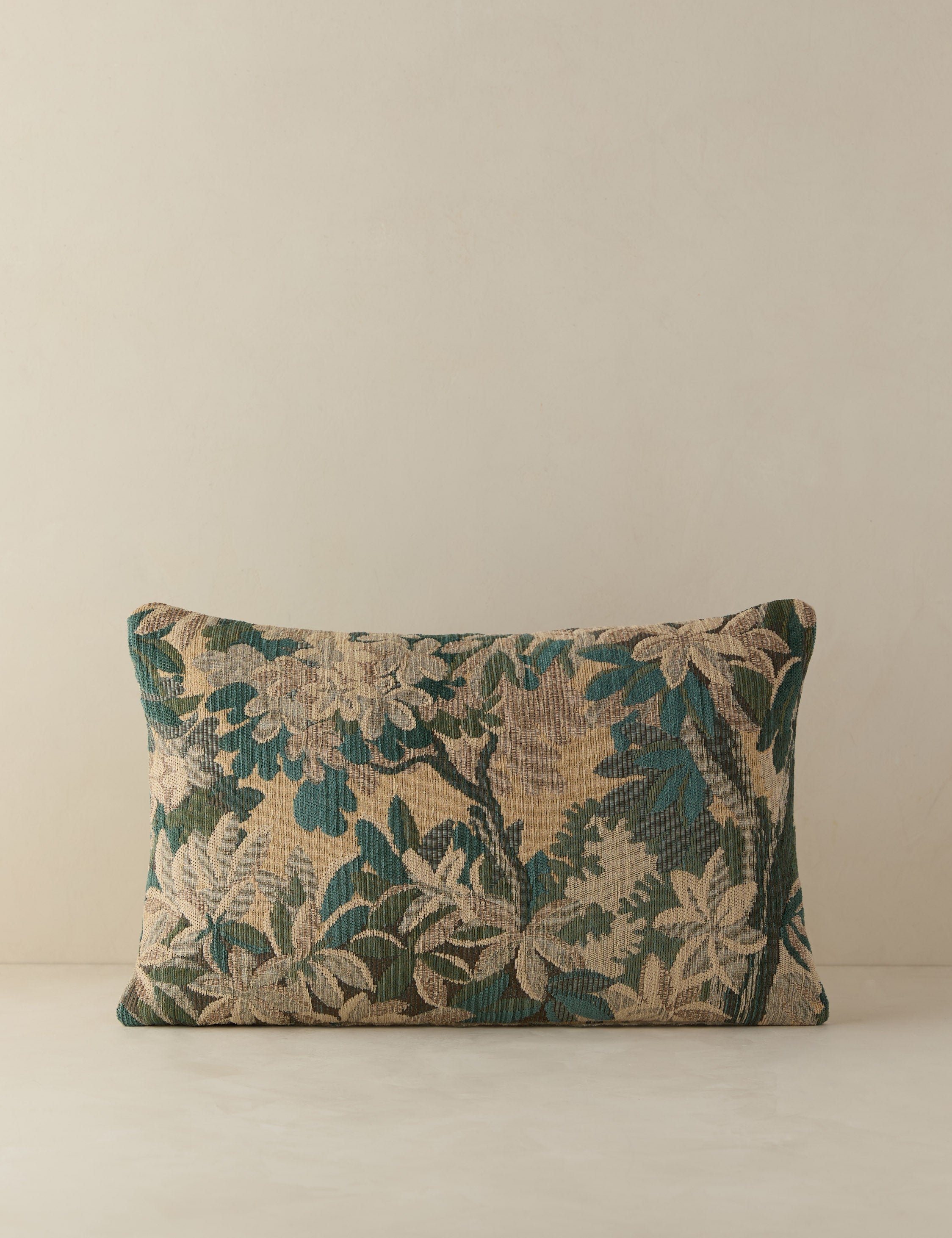 Mira Botanical Pillow | Rich Tapestry, Modern Design