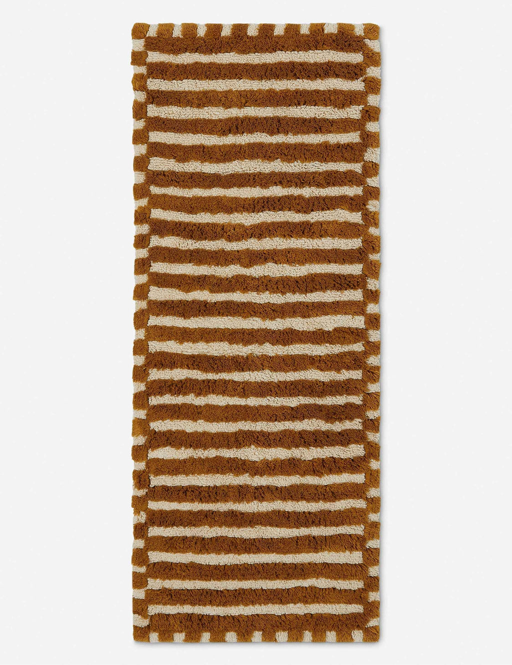 Vela Luxe Bath Mat | Organic Cotton, Striped Design