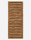 Vela Luxe Bath Mat | Organic Cotton, Striped Design