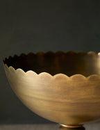 Vireo Compote Bowls | Scalloped Design, Set of 2