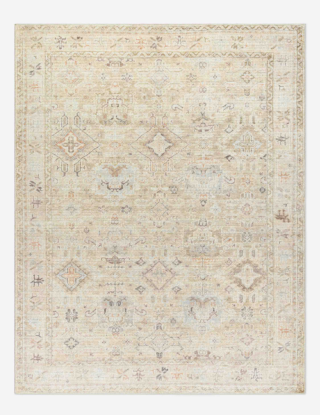 Bela Area Rug | Distressed Motifs, Easy-Care Sophistication