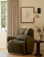Cleo Linen Pillow | Contrast Piping, Two-Tone Design