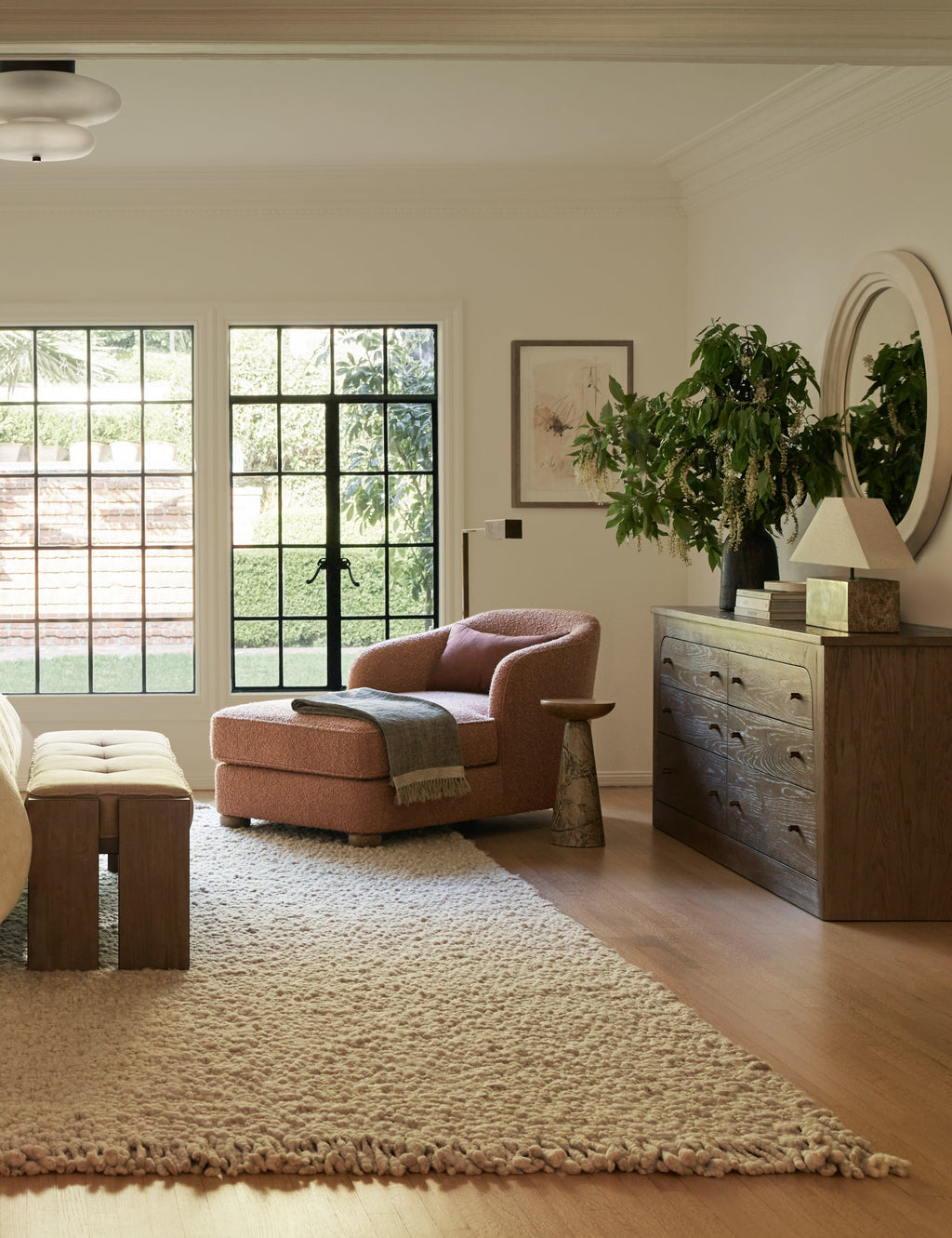 Fino Handwoven Wool Rug | Chunky Pile, Plush Fringe
